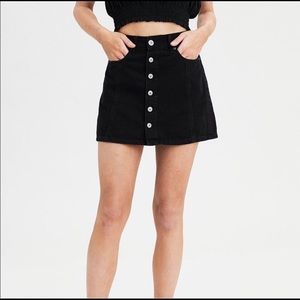 American eagle black skirt